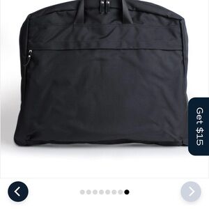 Hudson Sutler Men's Black Travel Garment Bag